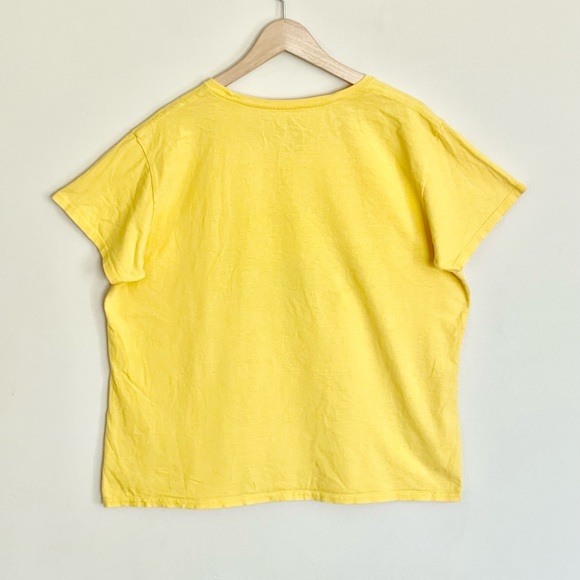 Universal Studios Despicable Me Minion Made Teddy Graphic Yellow Tee Women’s XXL - Picture 5 of 6